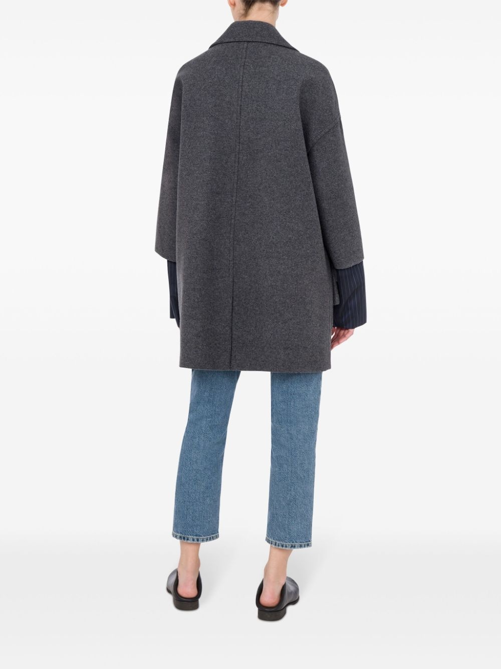 double-breasted coat - 3