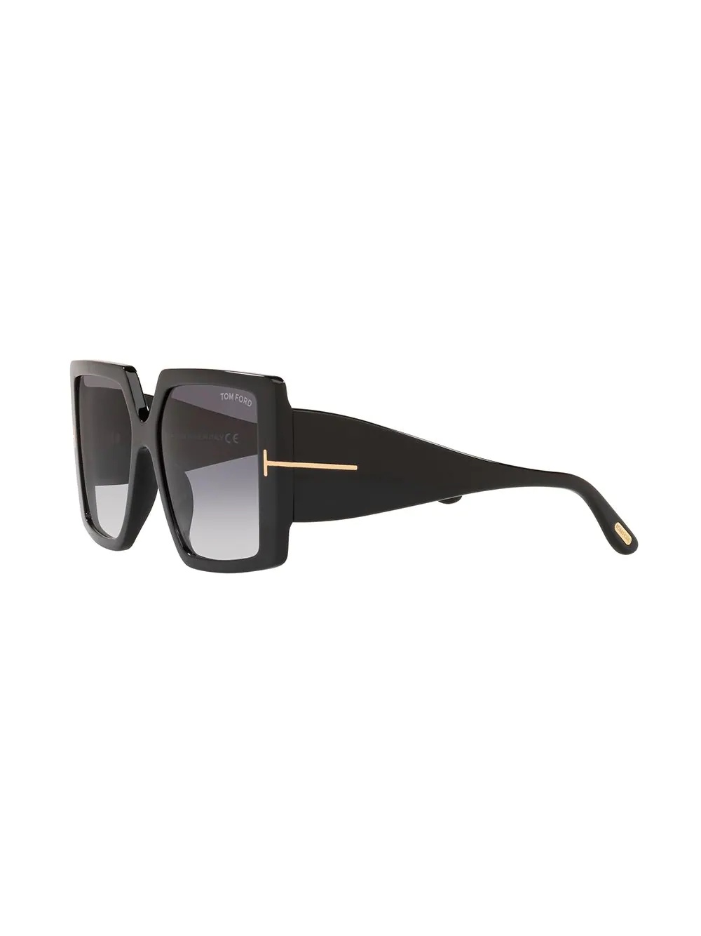 oversize-frame gradient-lens sunglasses - 2
