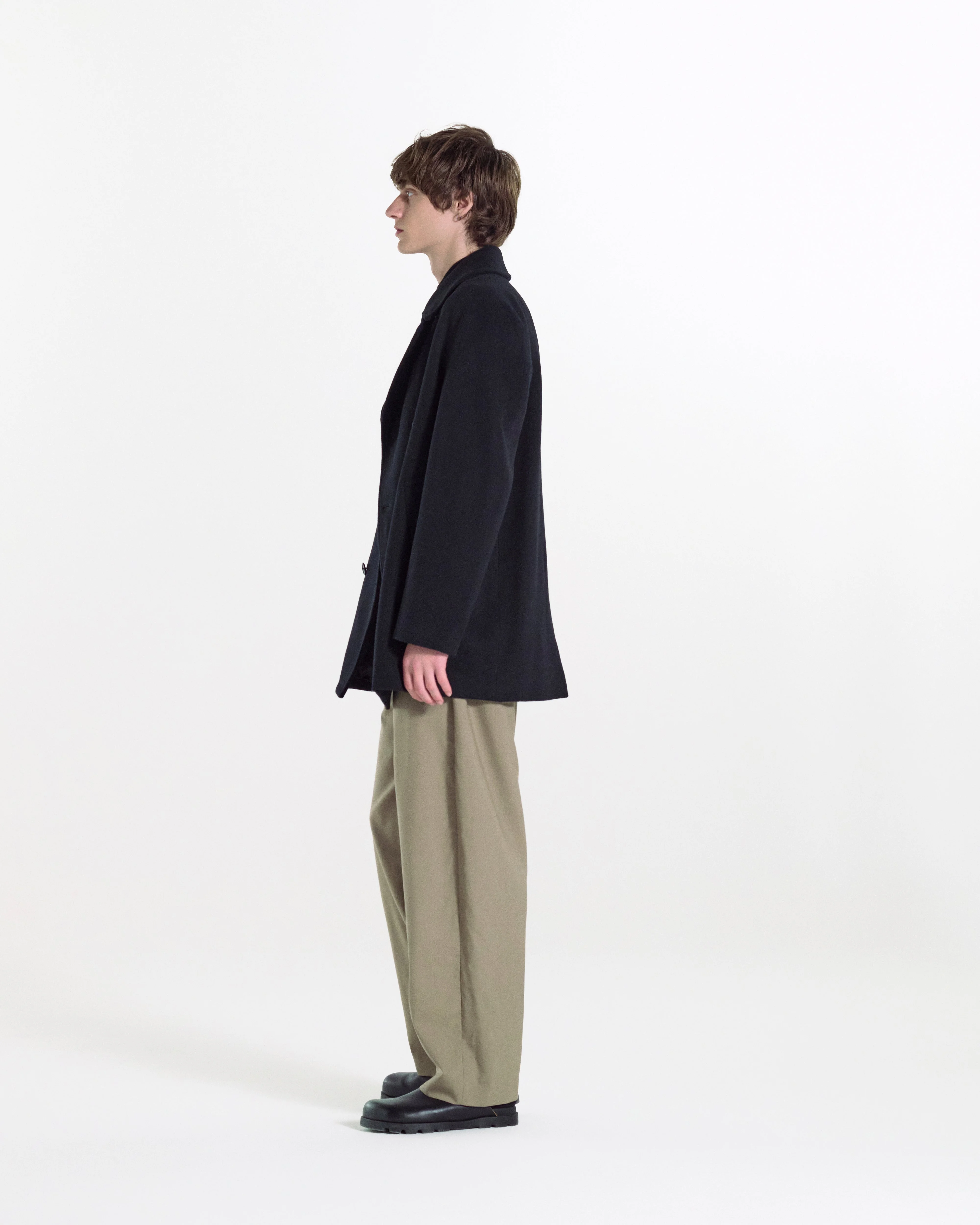 Dalton Wool Peacoat - 1