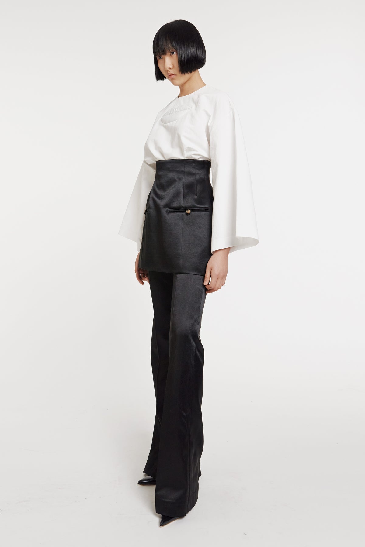 BASQUE TAILORED TROUSERS BLACK - 4