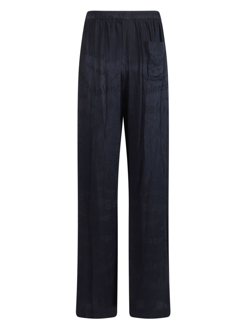 BALENCIAGA printed straight trousers outlook