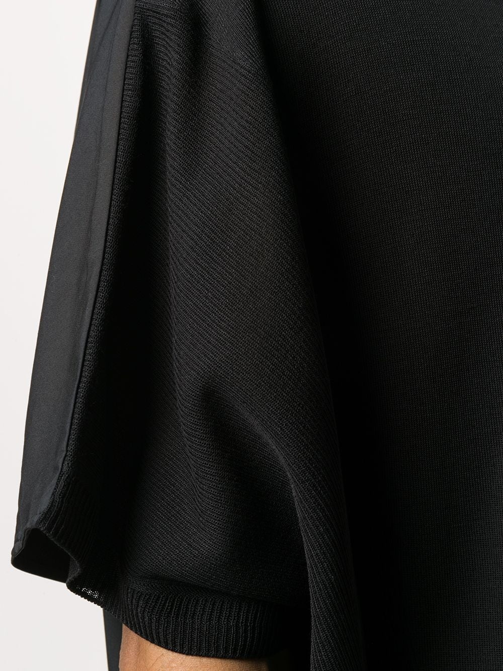 cape detail T-shirt - 5