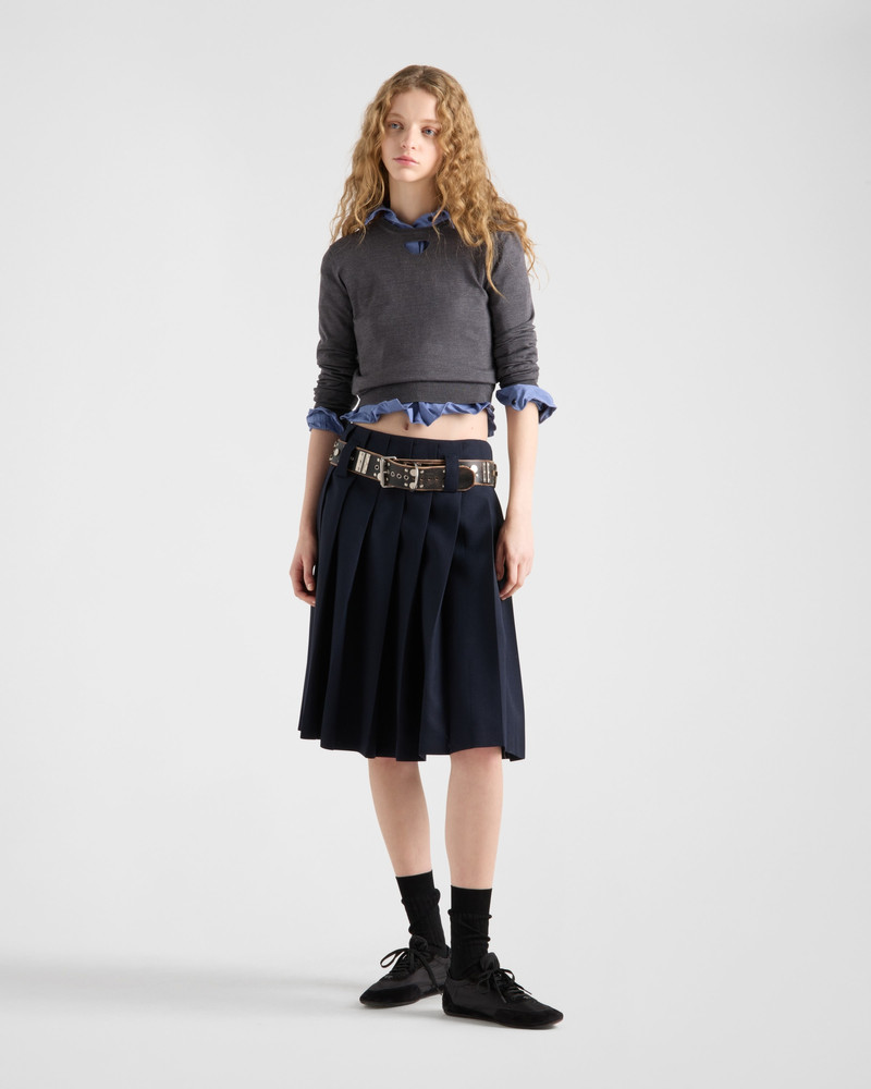 Prada Wool crew-neck sweater outlook