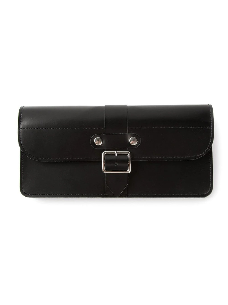 buckled leather wallet 1