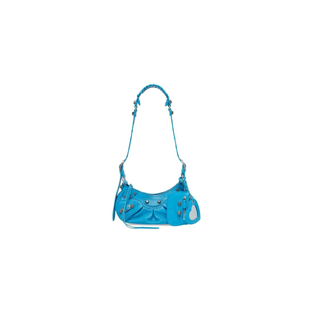 Women's Le Cagole Xs Shoulder Bag in Blue - 1