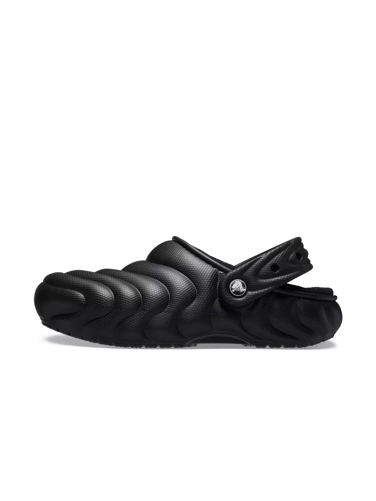 Classic Lined Overpuff "Black" Unisex Clog - 2