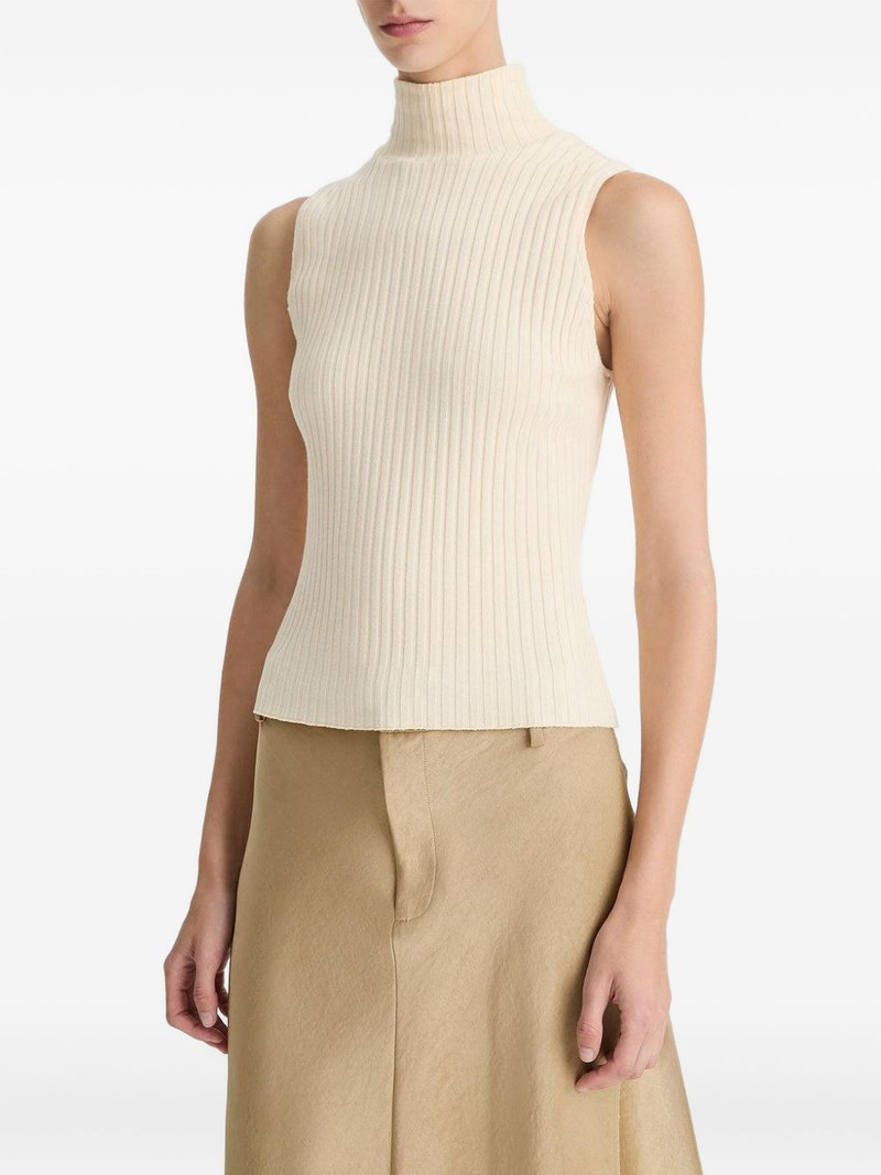 sleeveless turtleneck top 1