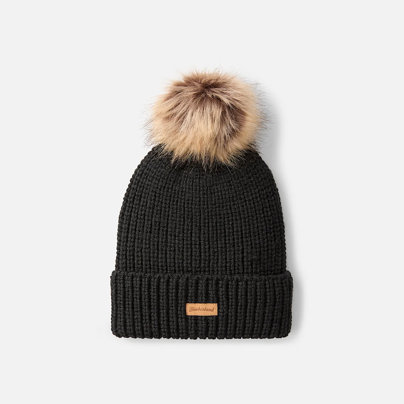Women's Chunky Knit Pom Beanie - 1