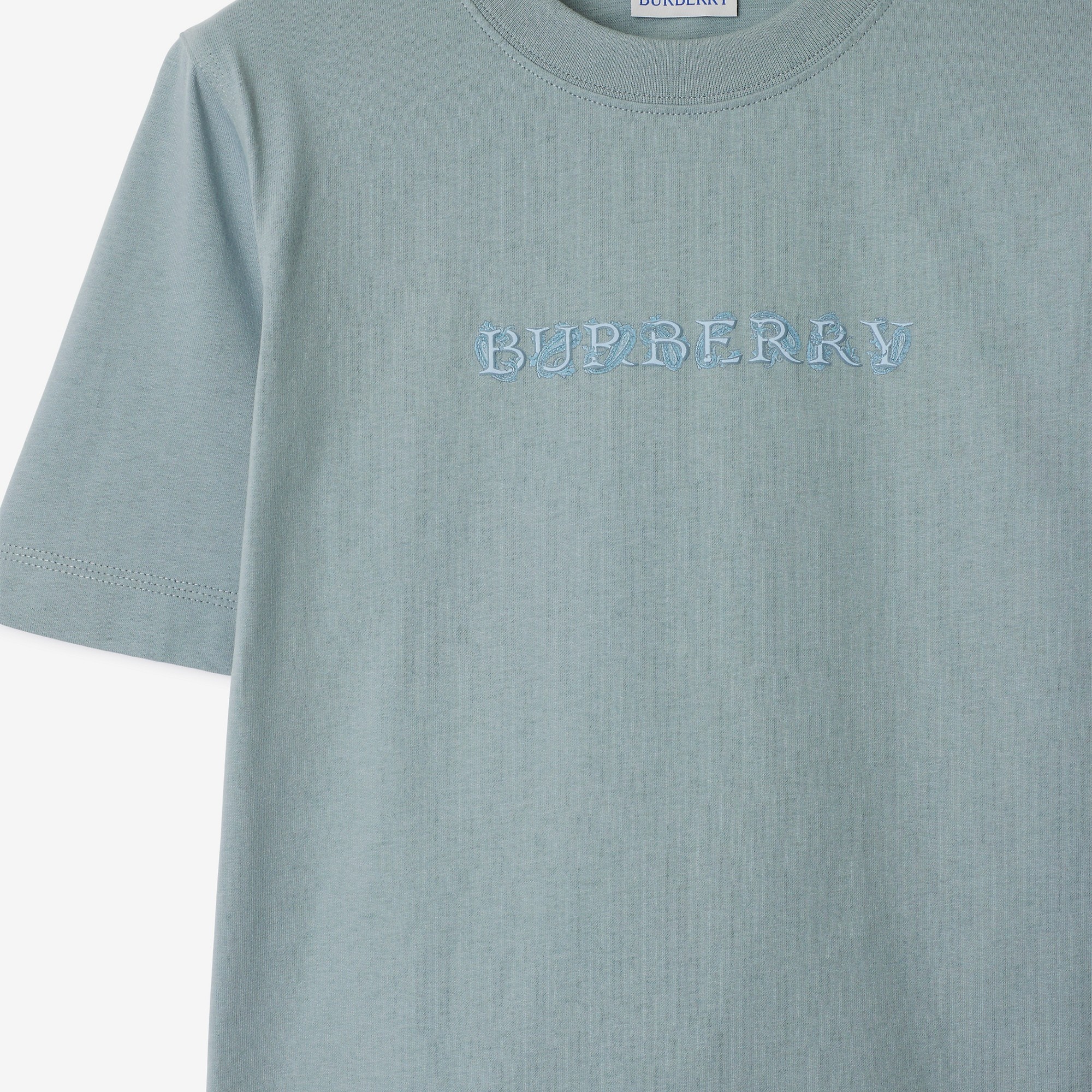 Burberry★素敵！Paisley Logo Cotton T-shirt 99524F64-8988-40EC-A6E7-