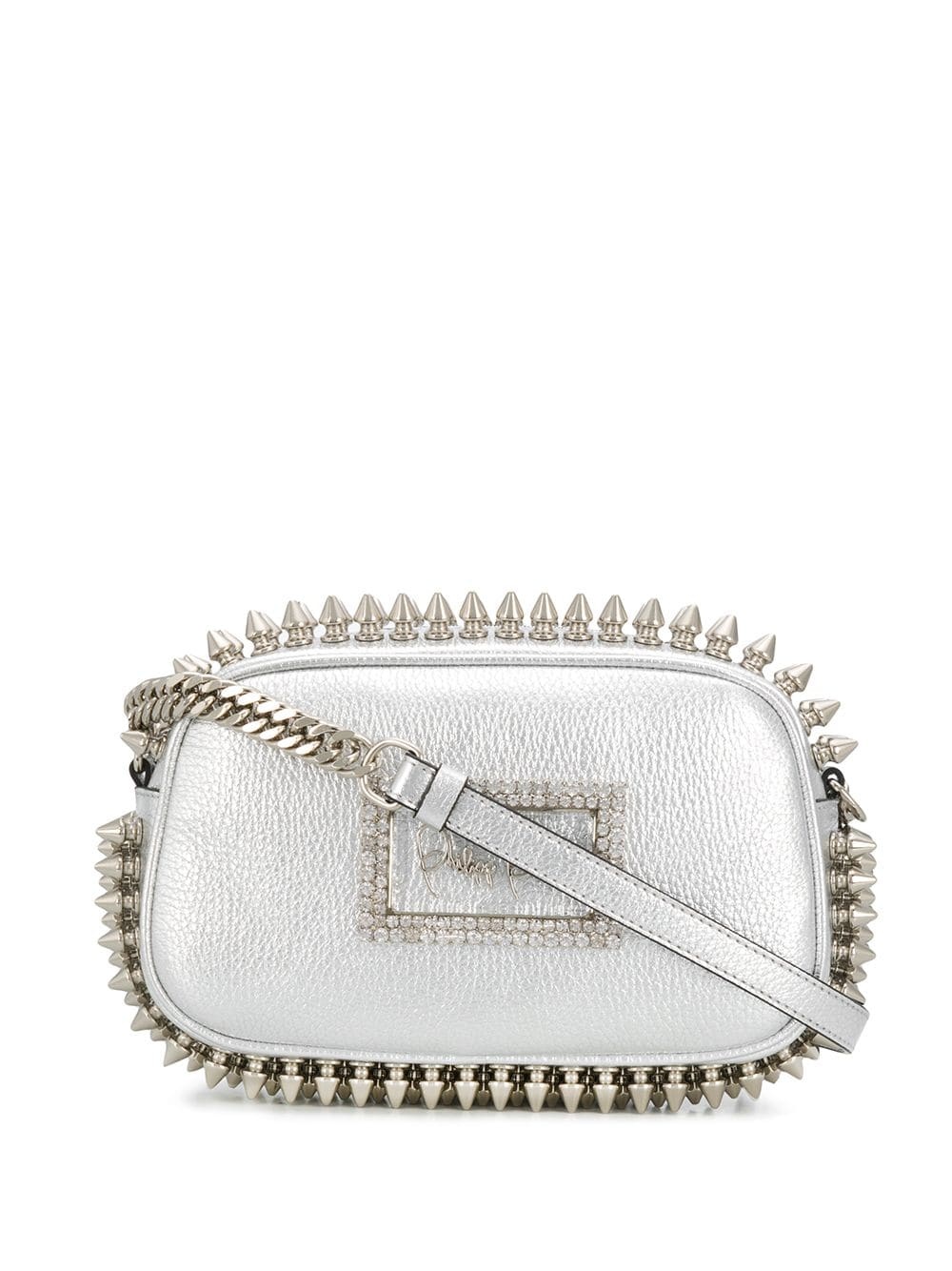 stud-embellished crossbody bag - 1