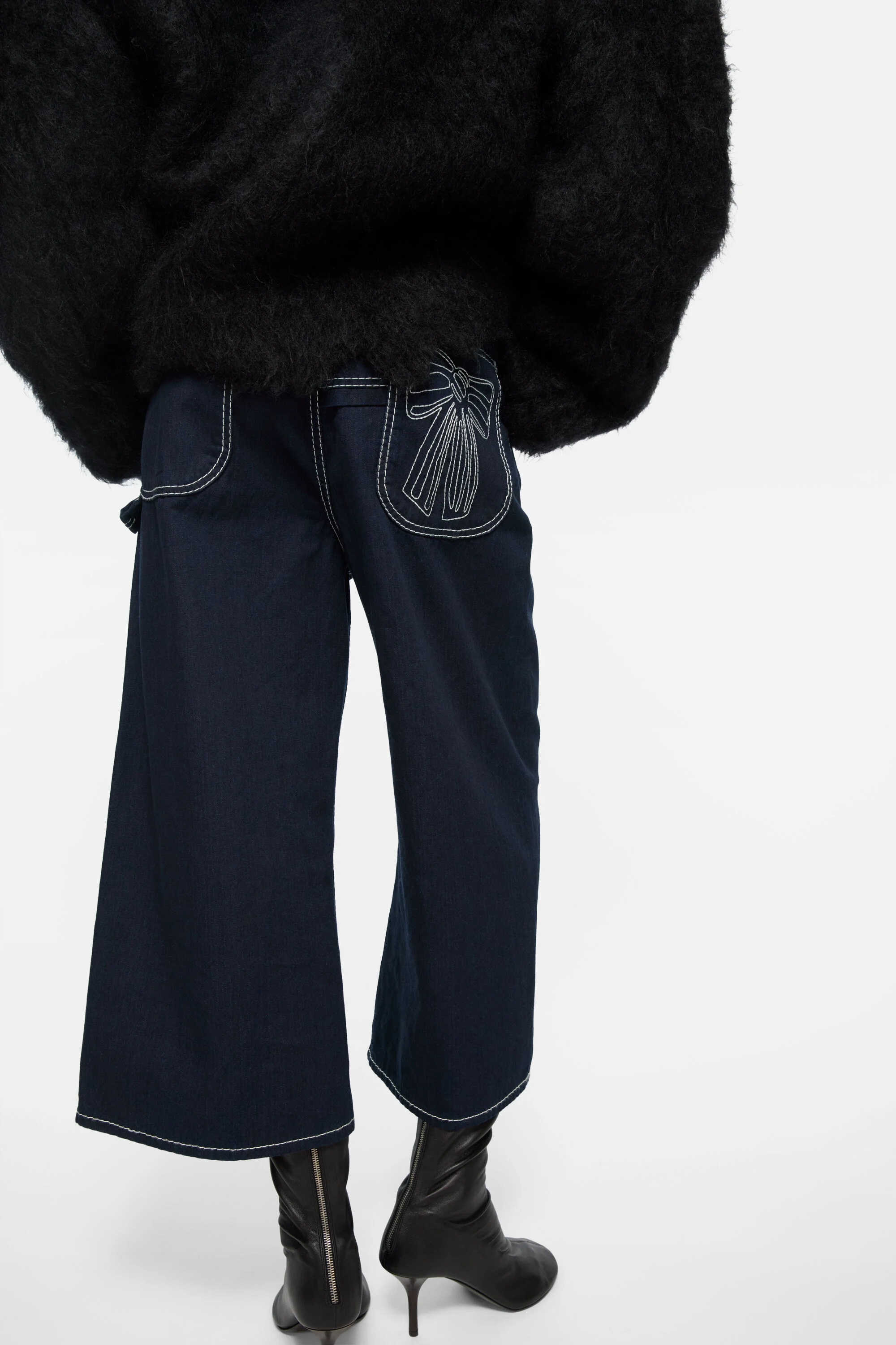 Indigo denim trousers - Indigo blue - 4