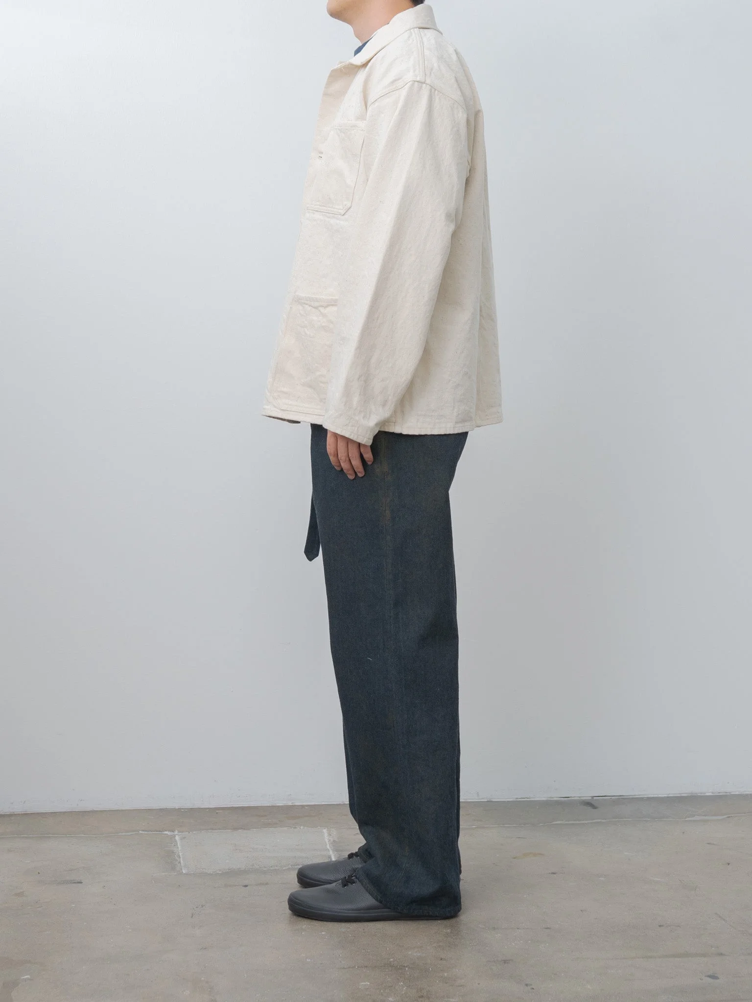 YOKO SAKAMOTO Belted Trousers - Yellow Ochre - SS26YOKO12JN-YS 