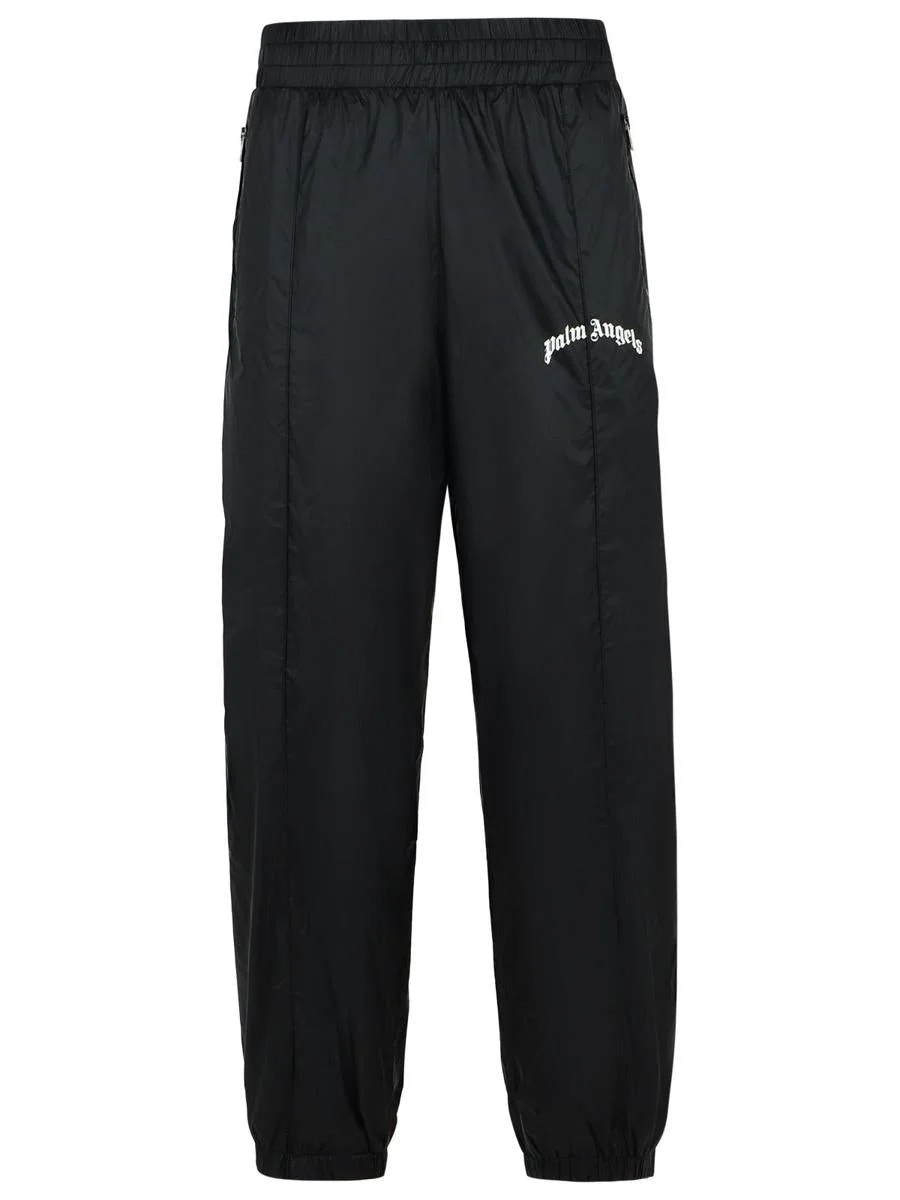 Palm Angels Track' Black Polyamide Pants - 1