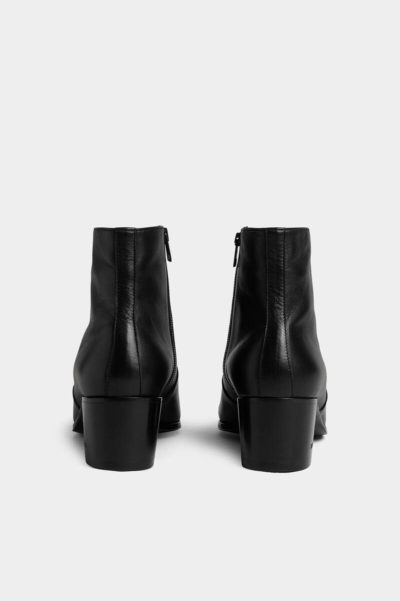 VINTAGE LEATHER ANKLE BOOT - 3