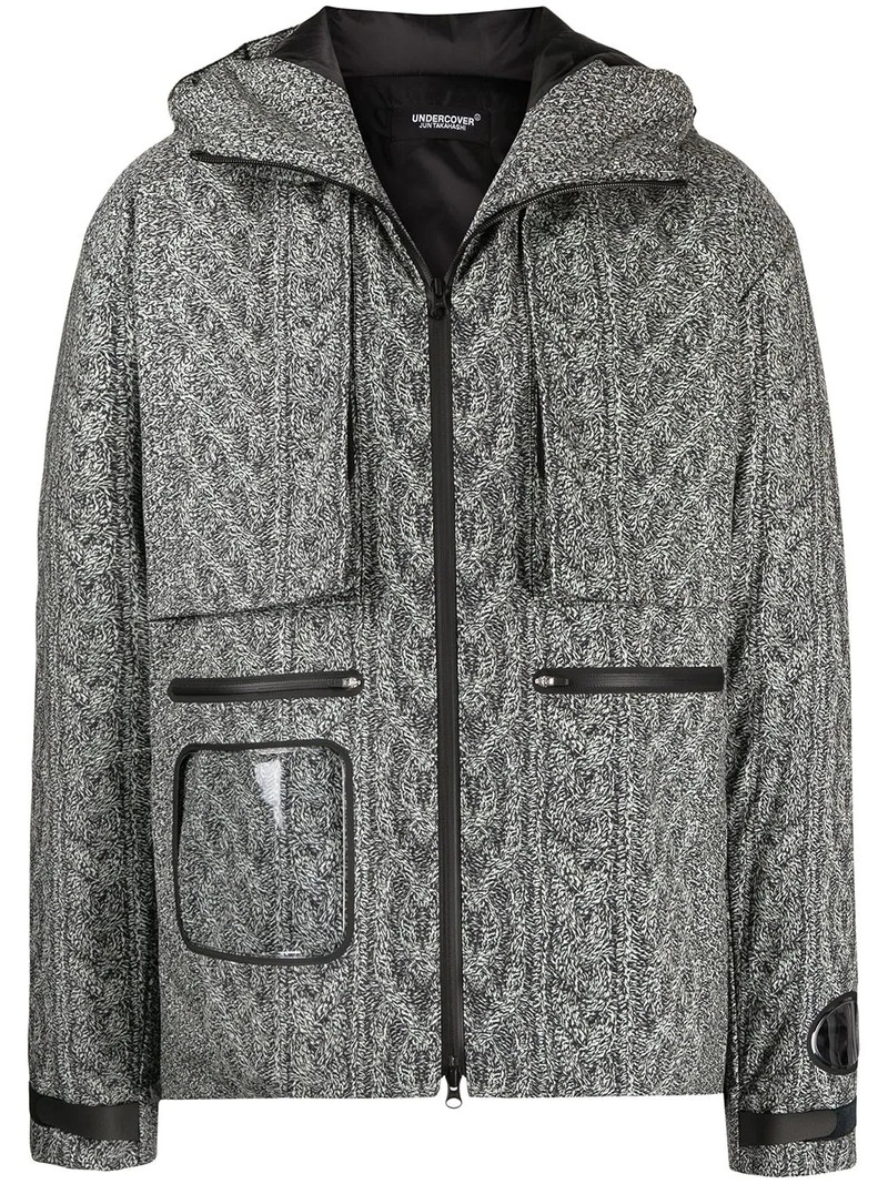 printed hooded jacket 1