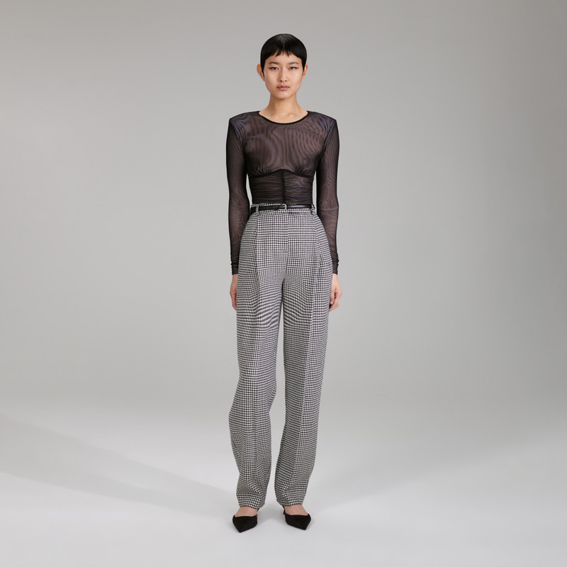 Houndstooth Trousers 1