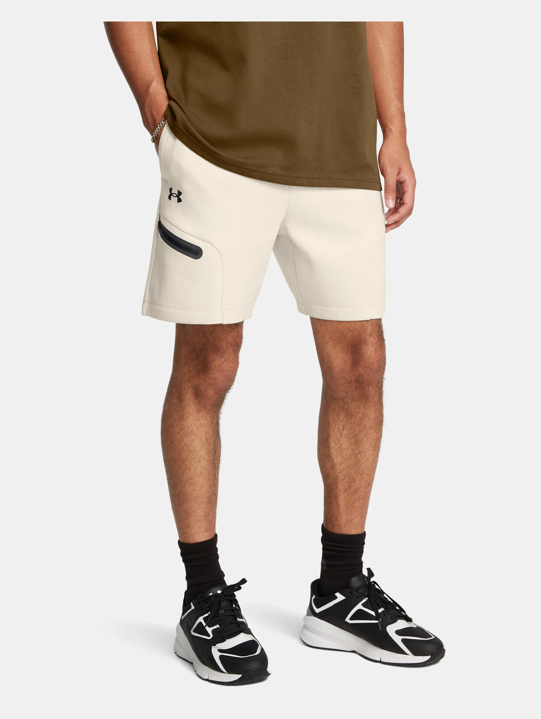 Men's UA Unstoppable Fleece Shorts - 2
