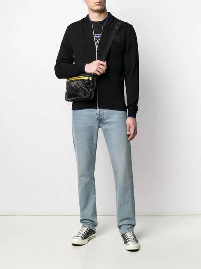 KENZO zip-through knitted bomber jacket outlook