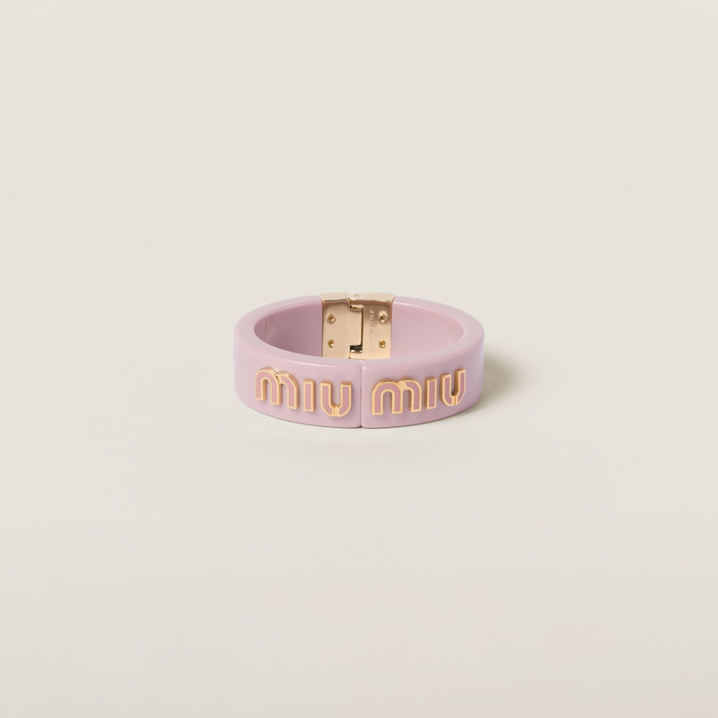 Plexiglas and metal bracelet 1