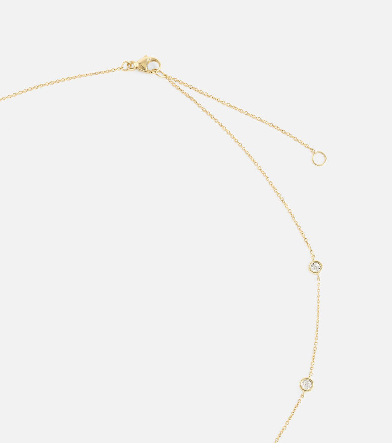 STONE AND STRAND Diamonds By The Dozen 10kt gold necklace with diamonds outlook