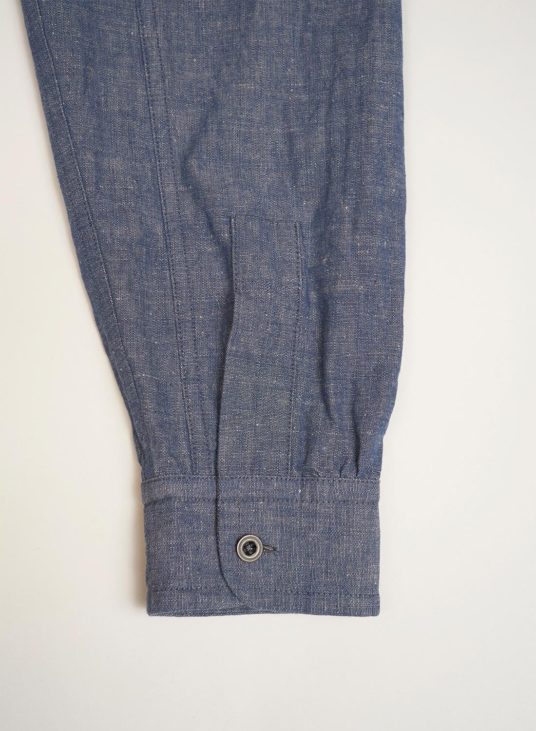 French Army Shirt in Navy - 9