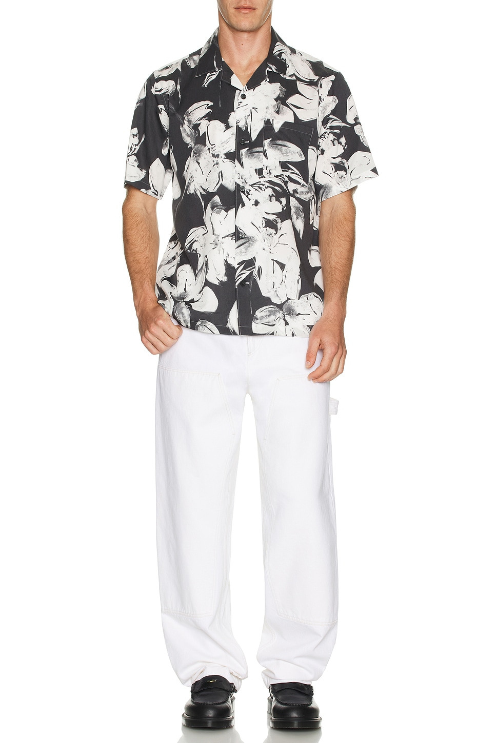 Noll Brush Floral Shirt - 4