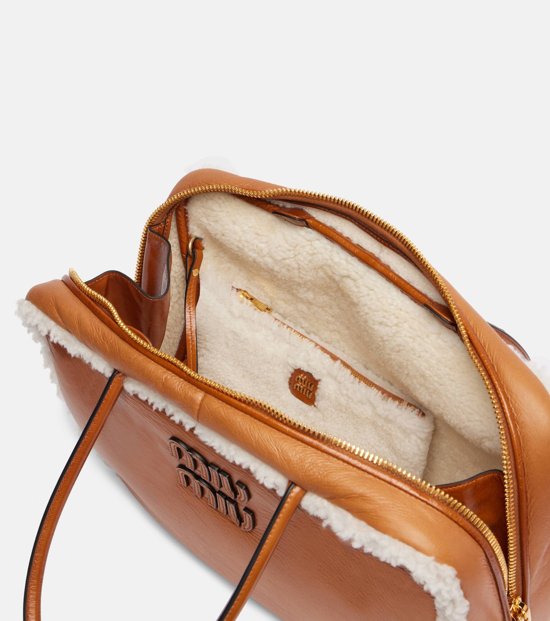 Beau Large leather tote bag - 3