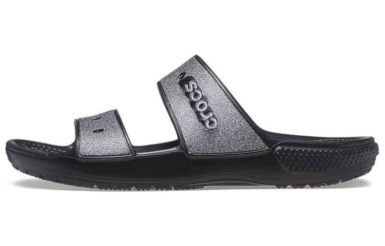 Crocs Classic Glitter II Sandal 'Black' 207769-001 - 2