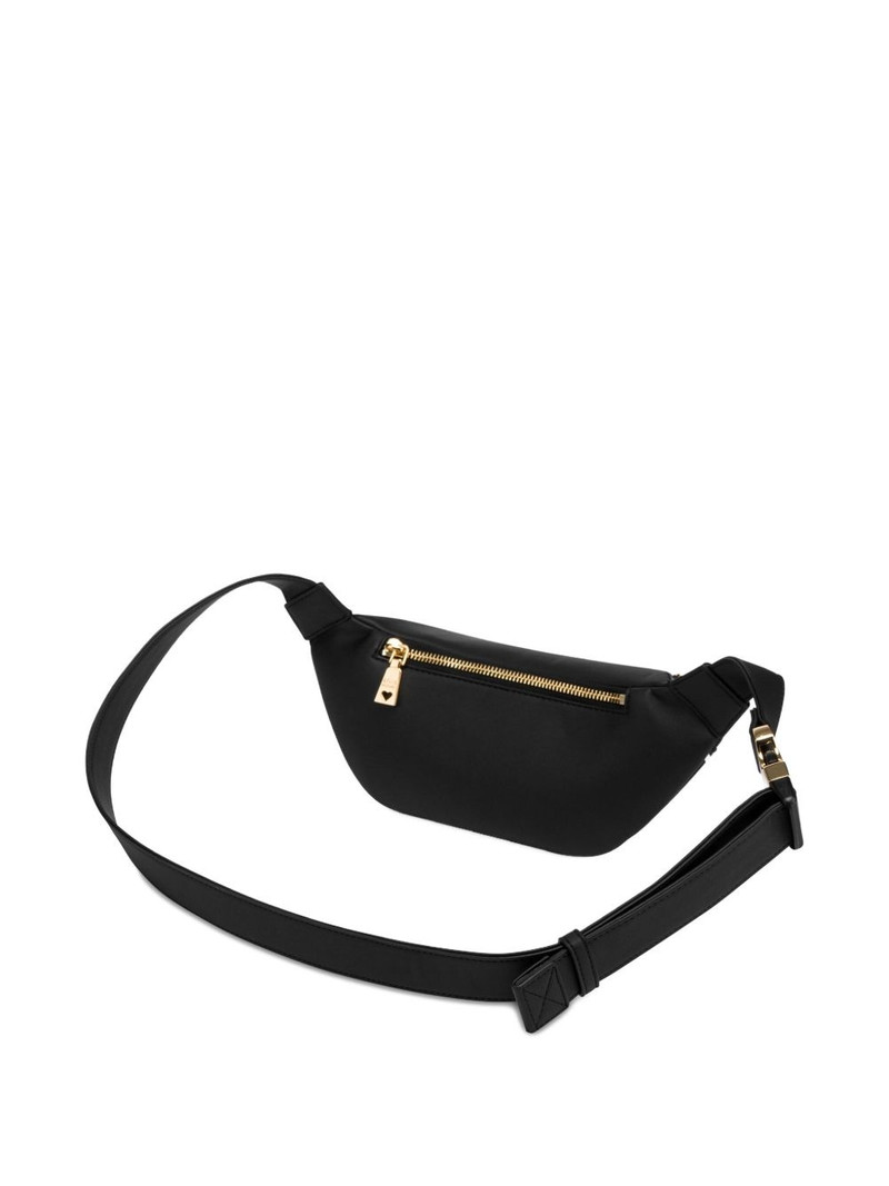 Moschino logo-lettering belt bag outlook