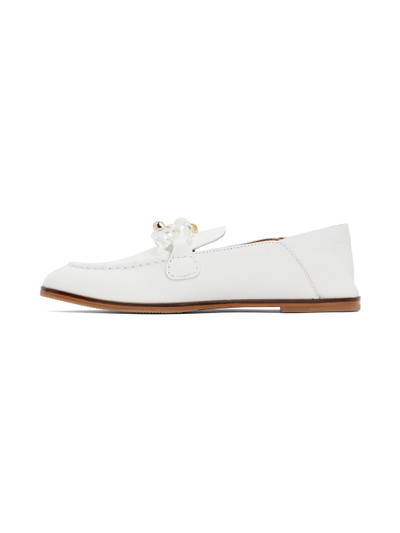 See by Chloé White Monyca Loafers outlook