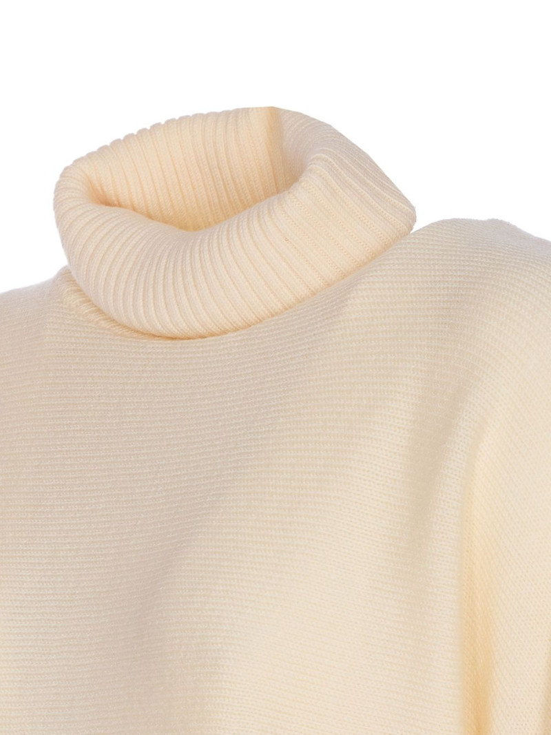 high-neck logo-plaque sweater 4
