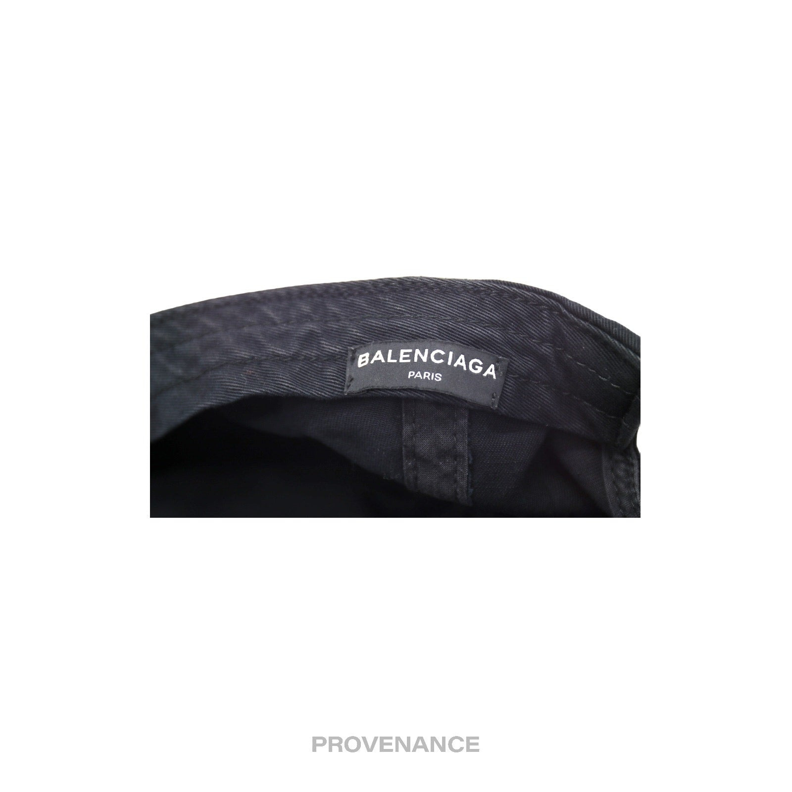 Balenciaga Sinners Cap - Washed Black - 9