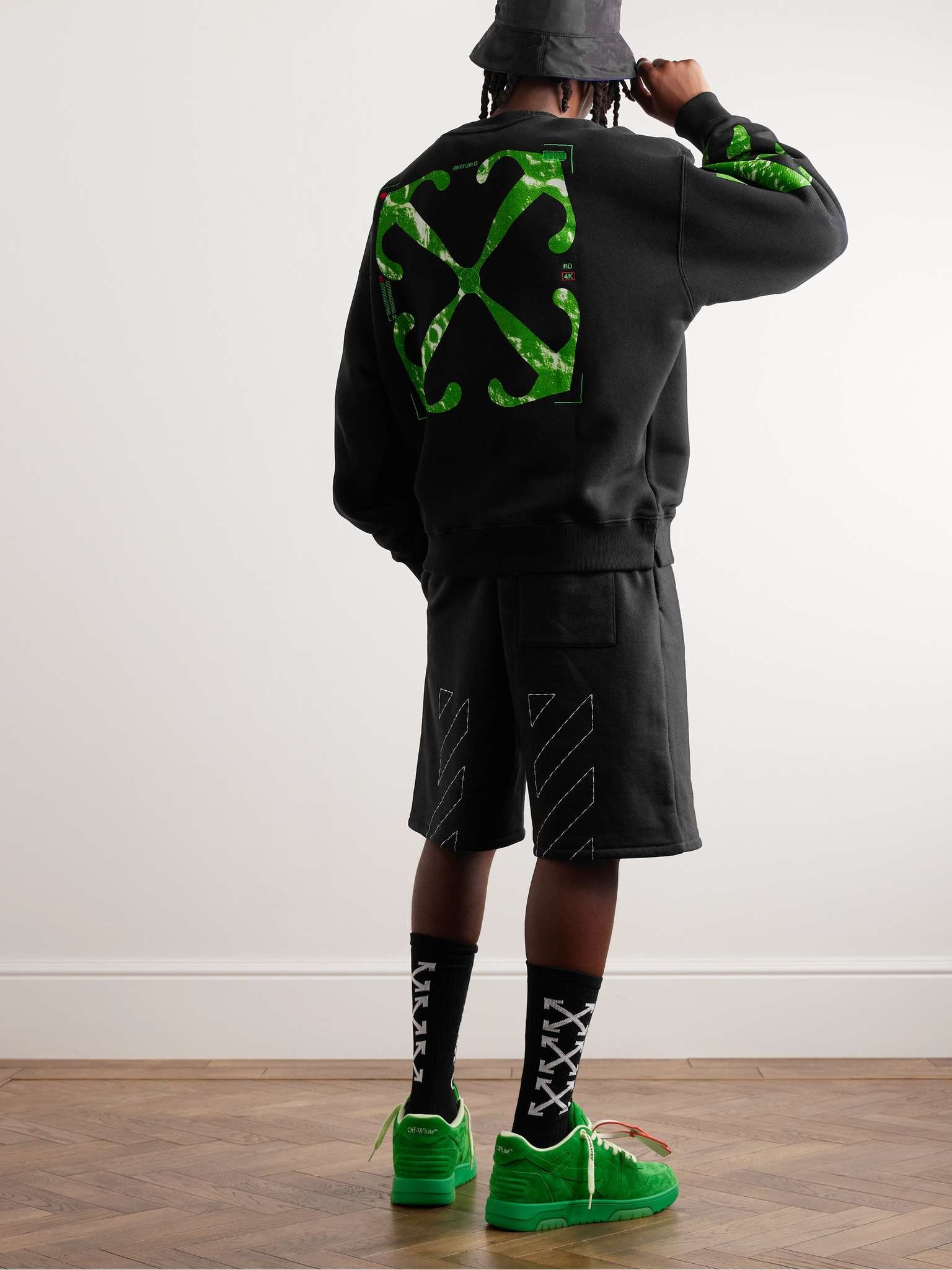 Logo-Print Cotton-Jersey Sweatshirt - 2