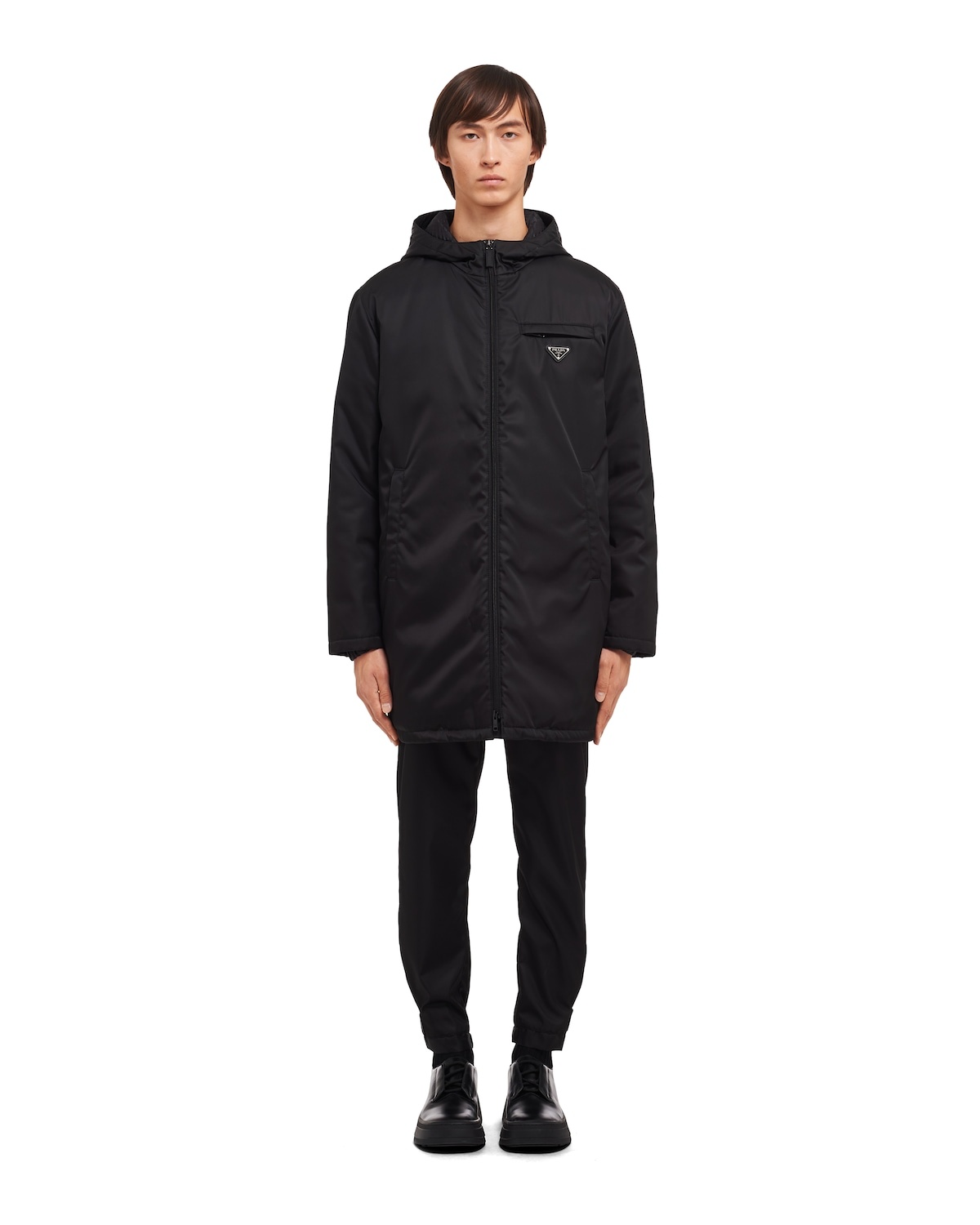 Re-Nylon gabardine puffer coat - 2