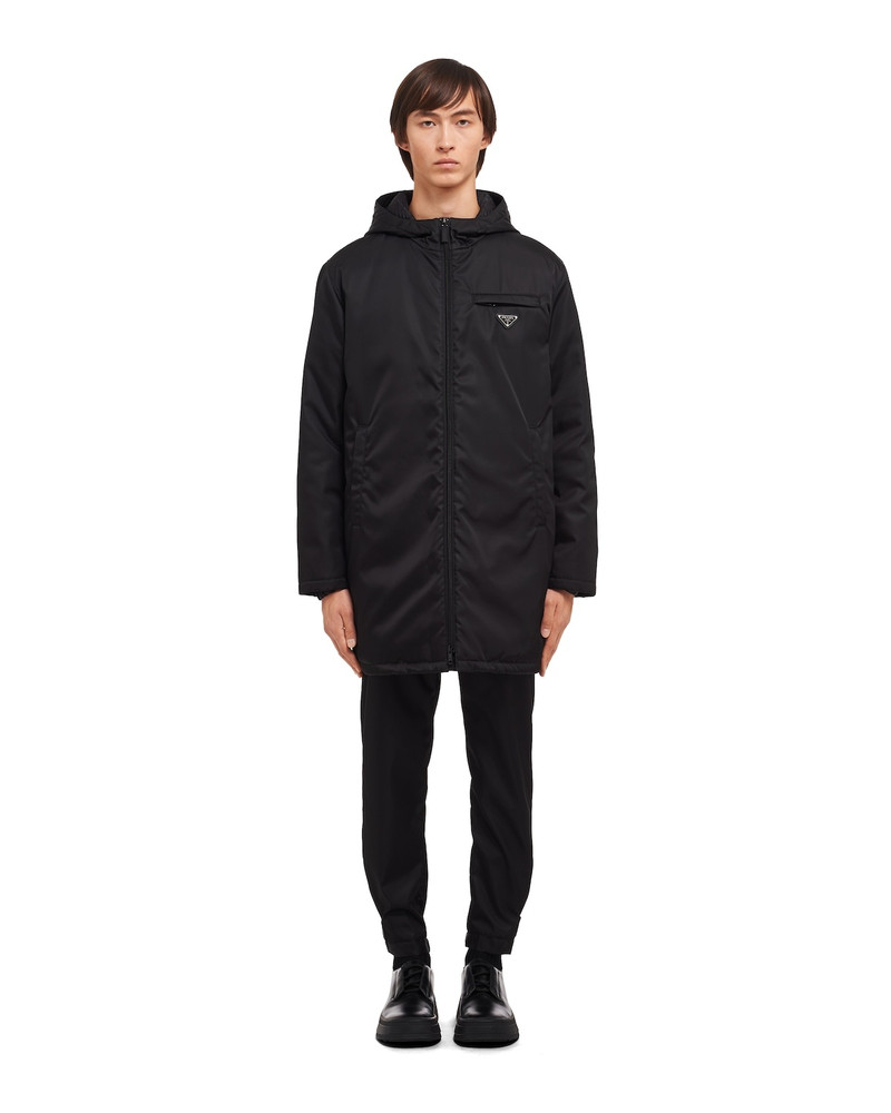 Prada Re-Nylon gabardine puffer coat outlook