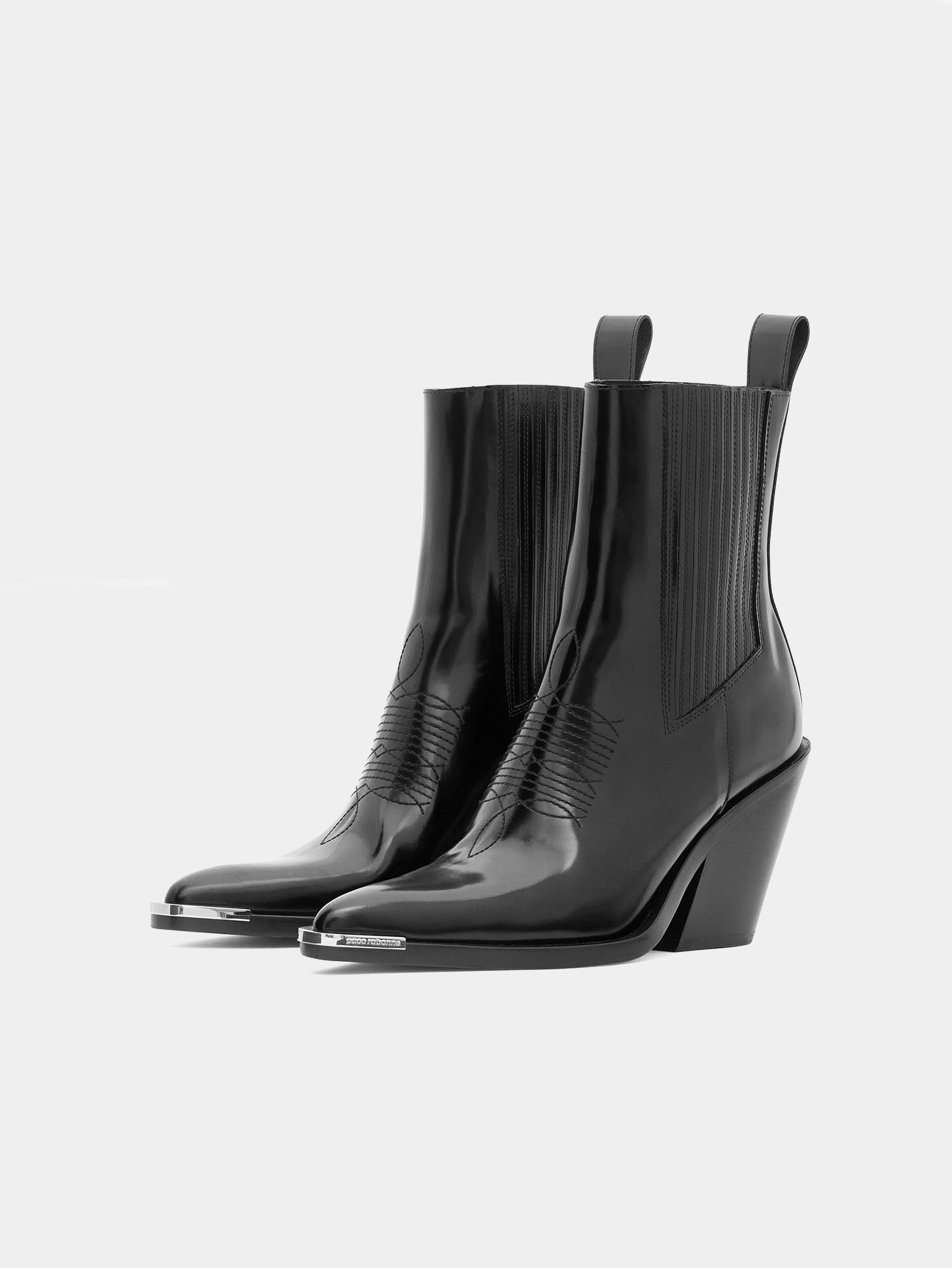 CHELSEA BLACK BOOTS - 2