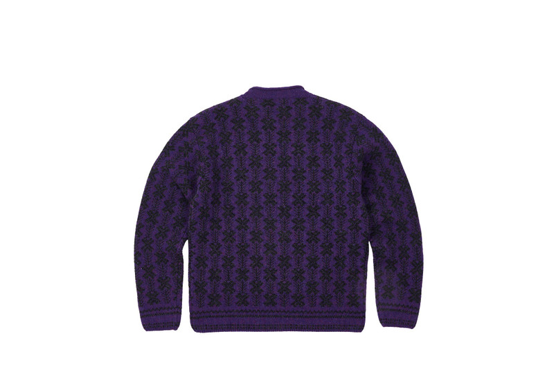 PALACE PALACE C.P. COMPANY LAMBSWOOL KNIT PURPLE outlook