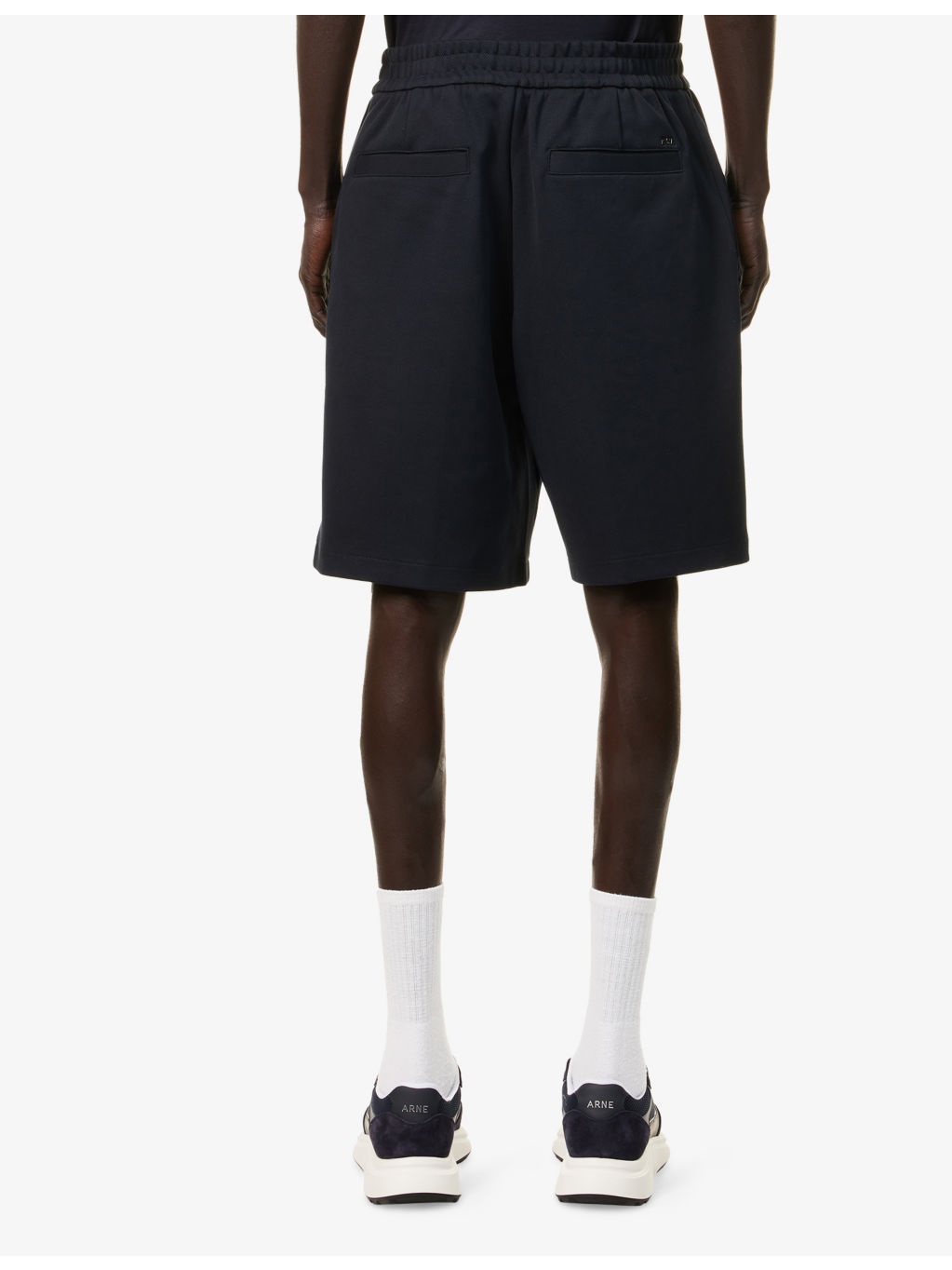 Ribbed Regular-Fit Stretch-Cotton Blend Shorts - 4