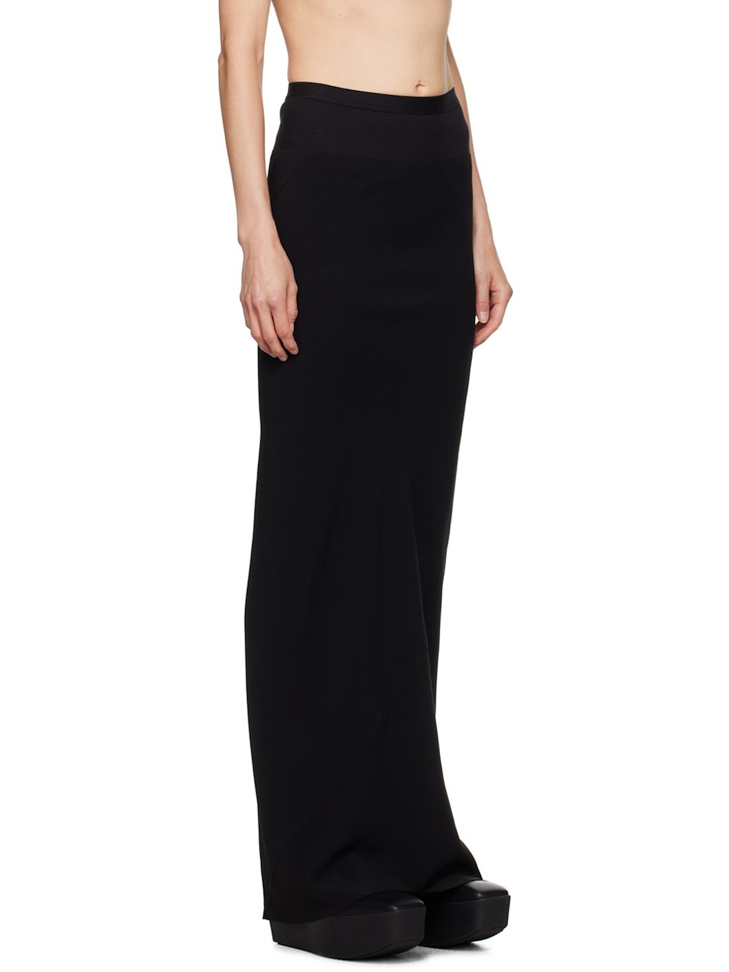 Black Porterville Coda Maxi Skirt - 2