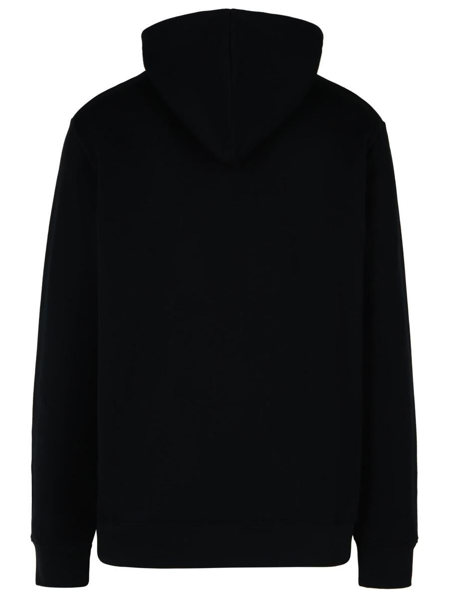 Balmain 'Lips' Black Cotton Sweatshirt - 3