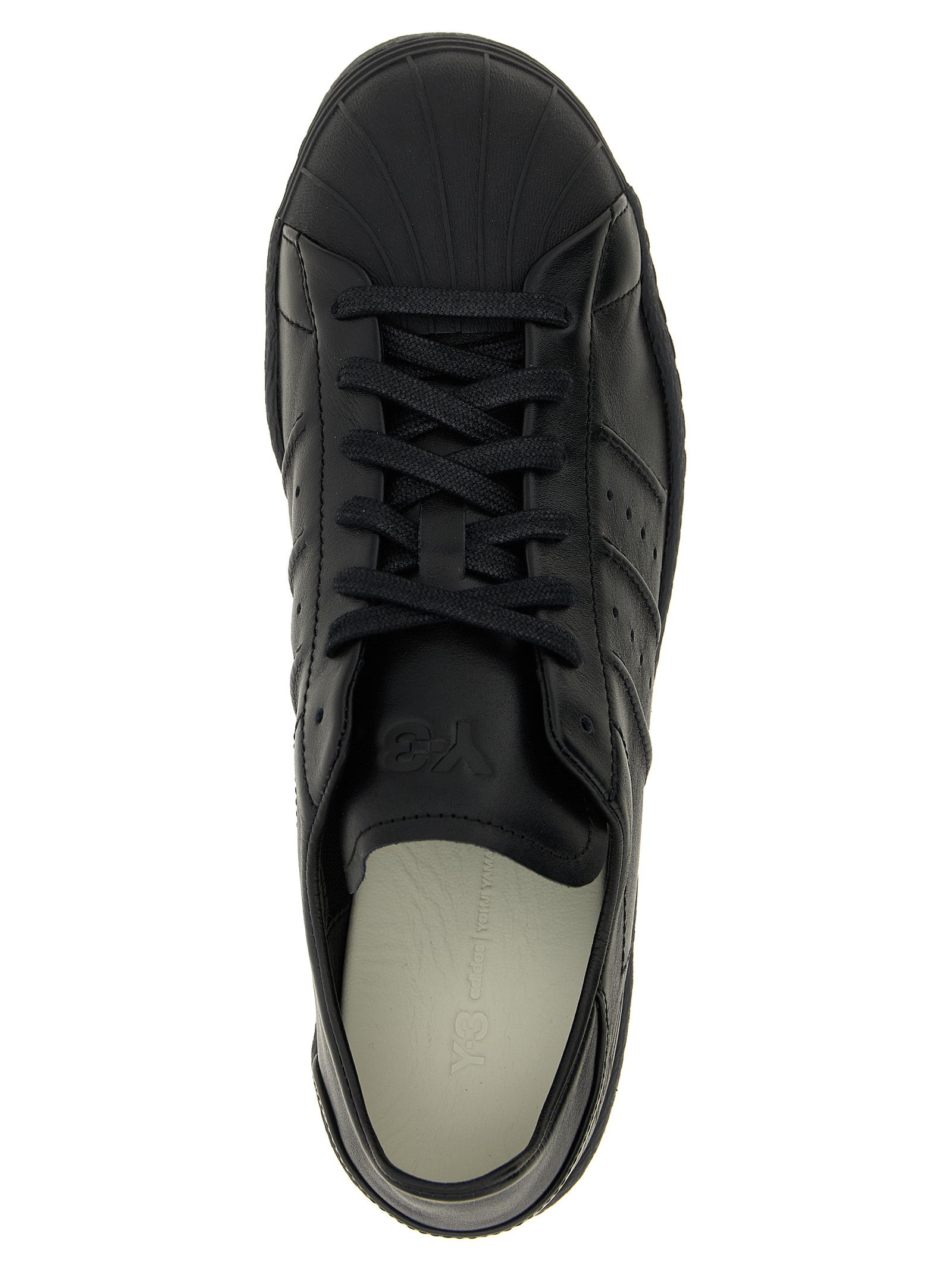 Y-3 Superstar Sneakers Black - 4