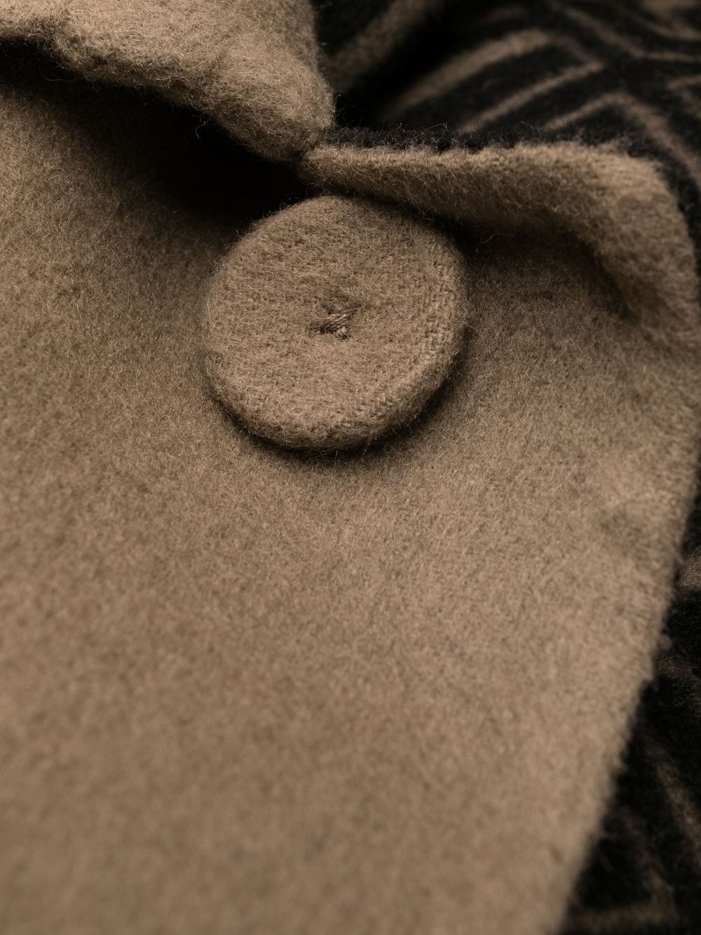 belted wool coat - 7