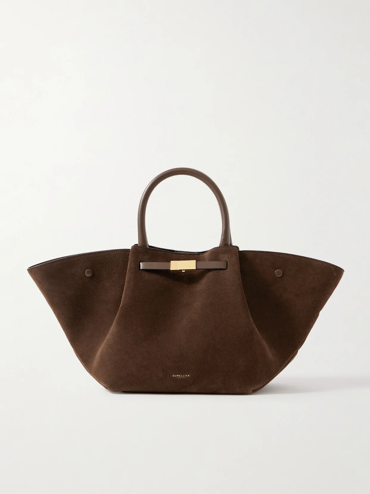 New York Midi Suede Tote - 1