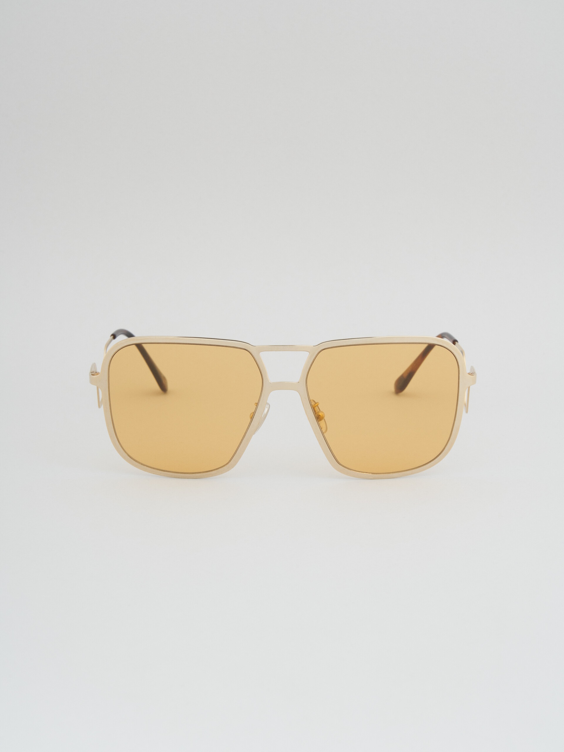 YELLOW HA LONG BAY METAL SUNGLASSES - 1