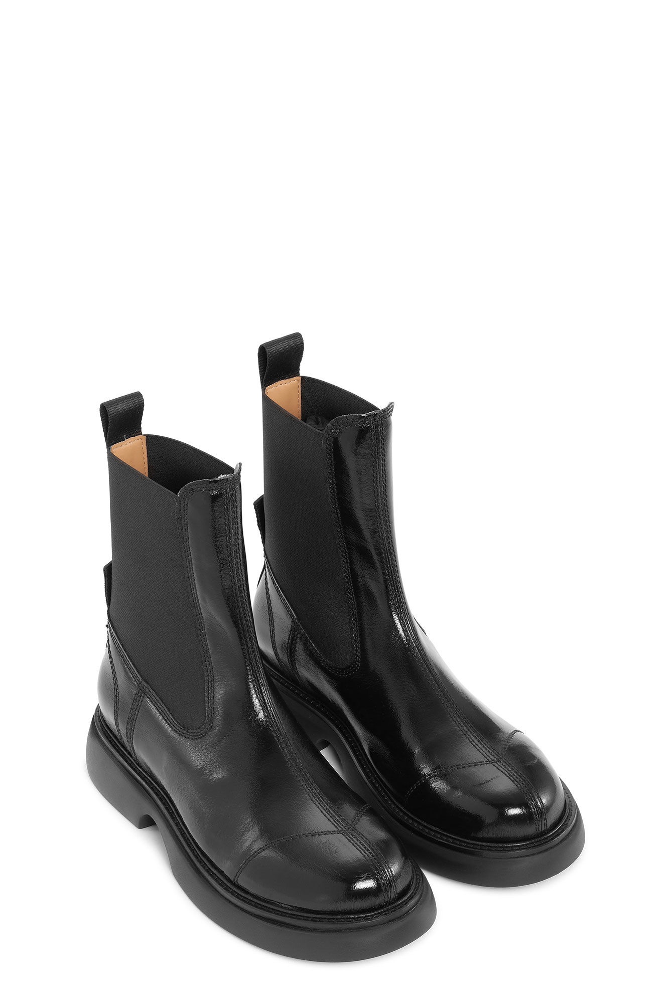 BLACK EVERYDAY MID CHELSEA BOOTS - 2