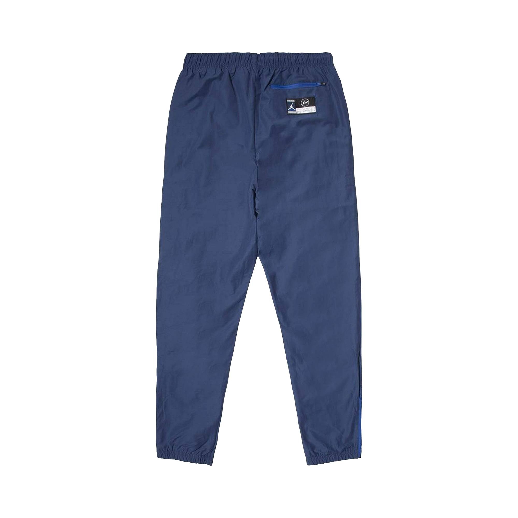 Air Jordan x Fragment Woven Pant 'Navy/Sport Royal/White' - 2