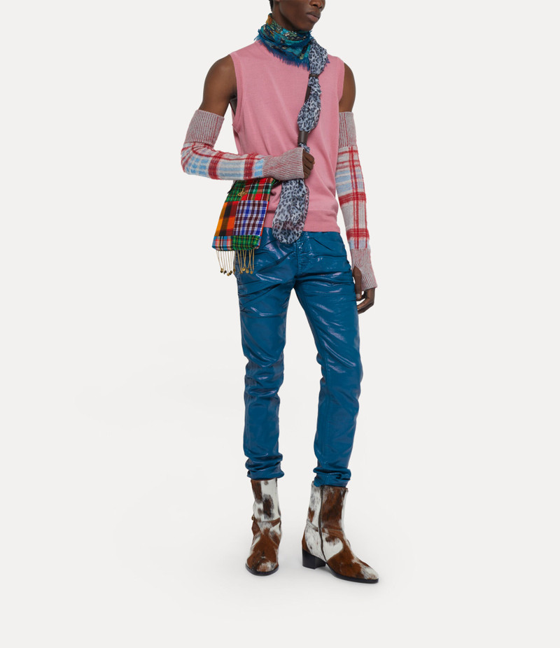 MADRAS ARM WARMERS 5