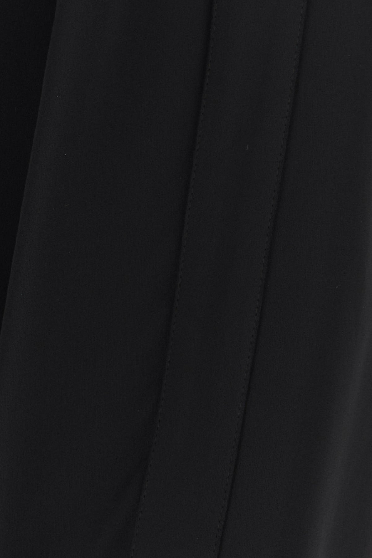 Black satin sweatshirt - 3