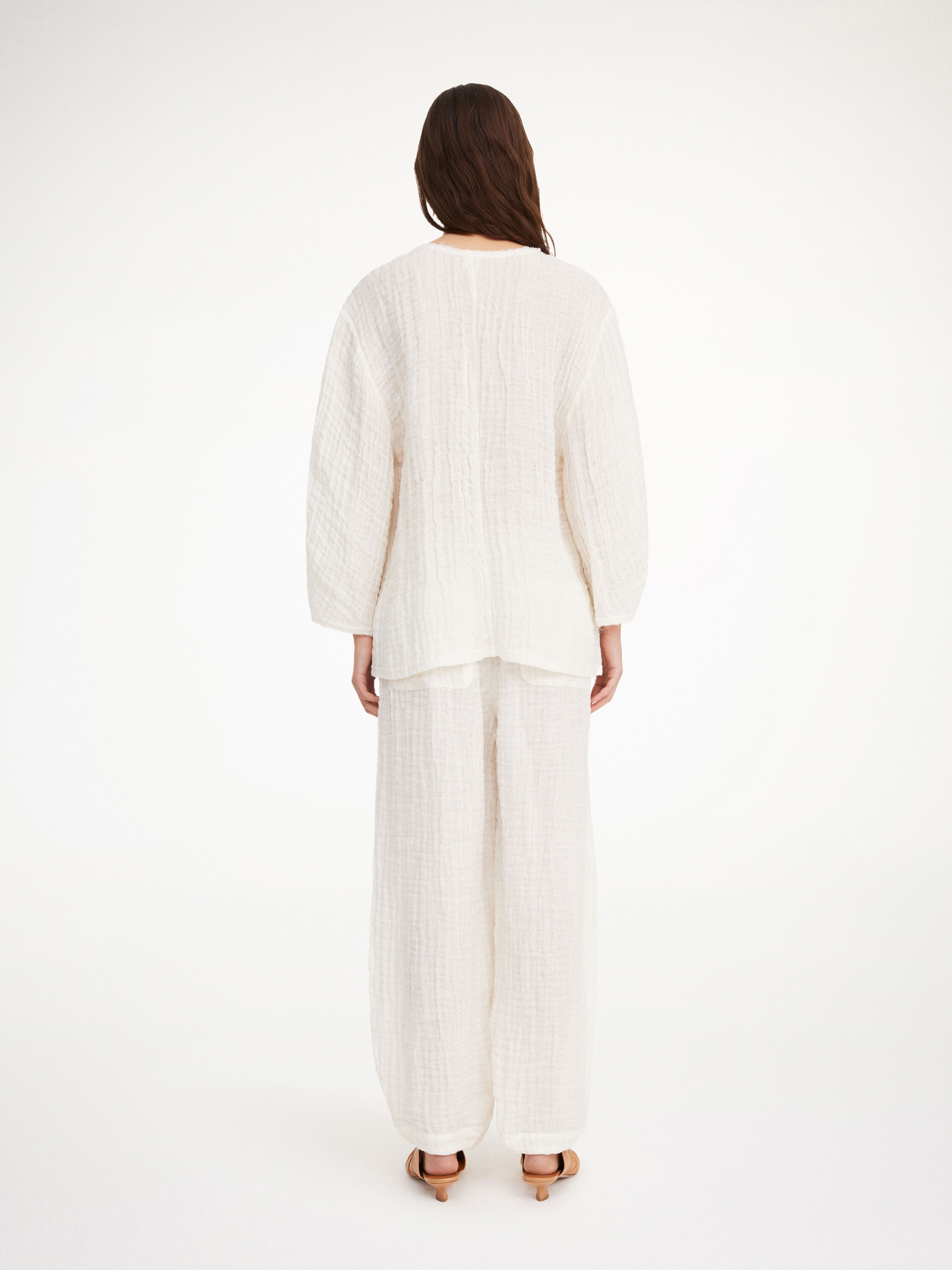 Mikala organic linen blouse - 3