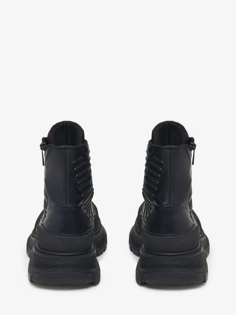 Men's Tread Slick Moto Boot in Black - 3